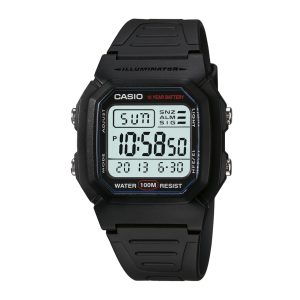 Reloj CASIO W-800H-1AVDF Resina Juvenil Negro