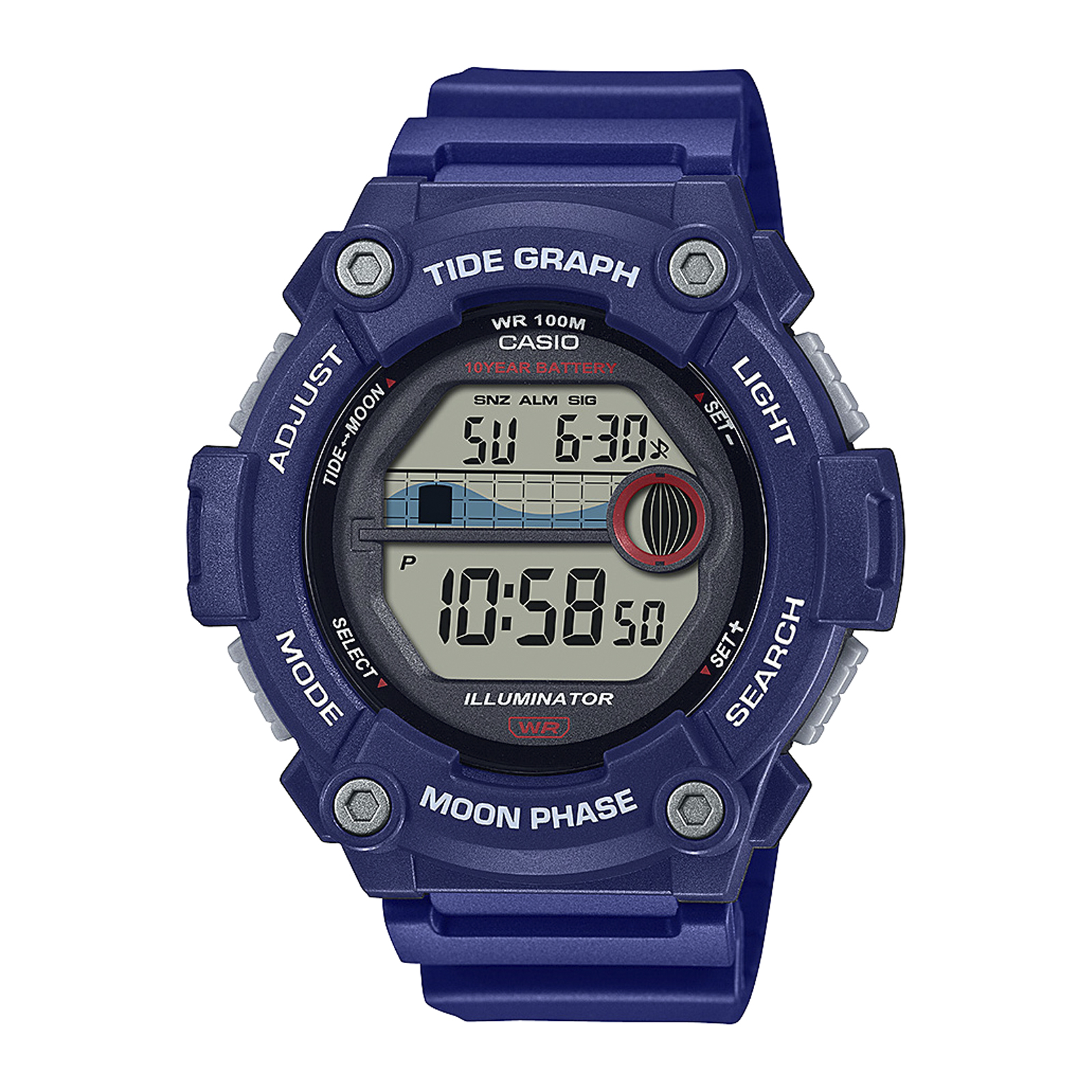 Reloj CASIO WS-1300H-2AVDF Resina Hombre Azul