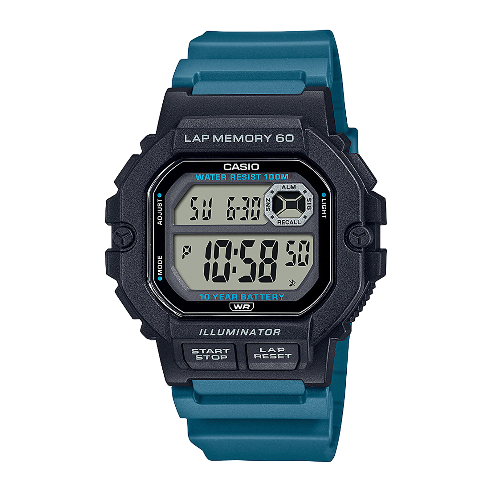 Reloj CASIO WS-1400H-3AVDF Resina Hombre Negro