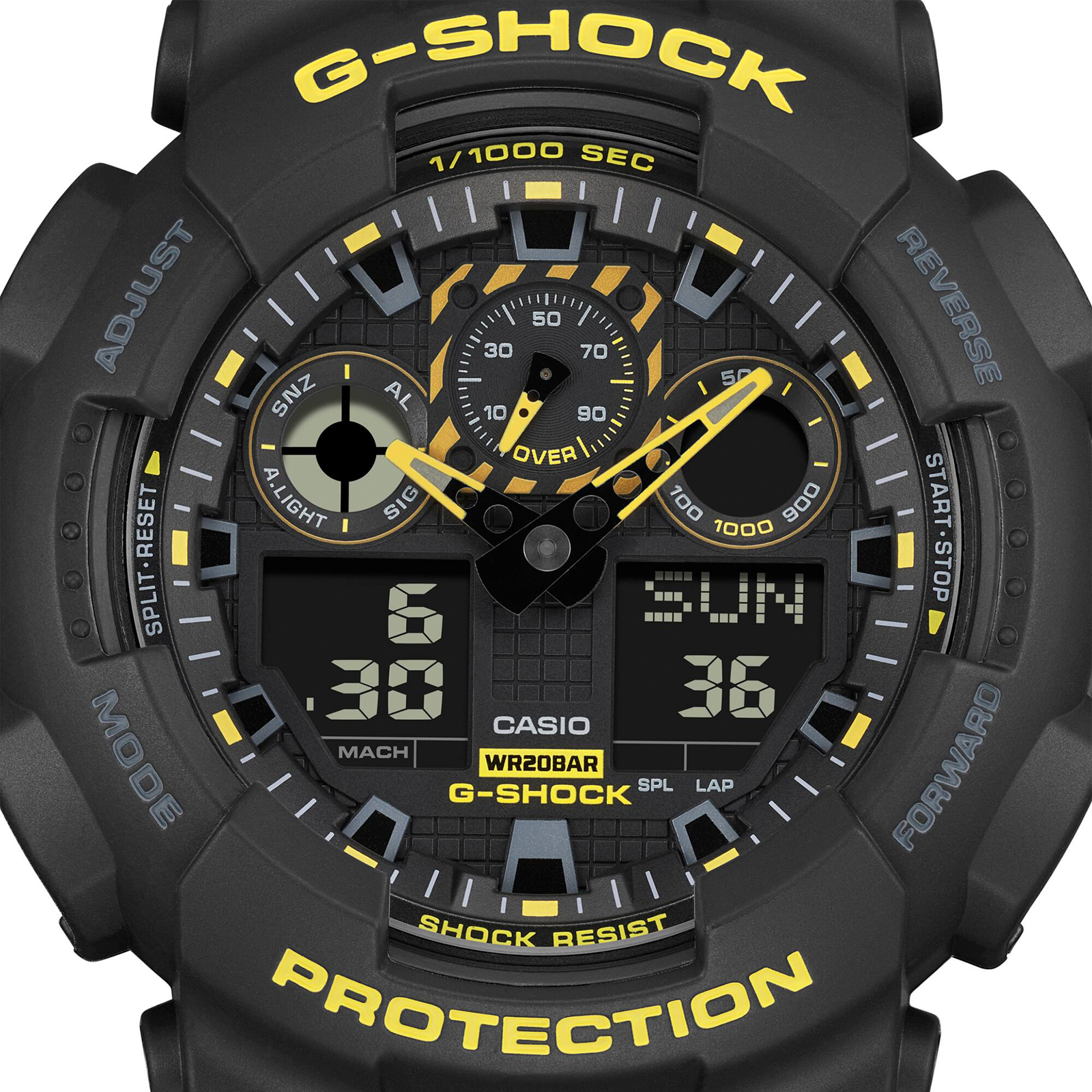 Reloj G-SHOCK GA-100CY-1ADR Resina Hombre Negro