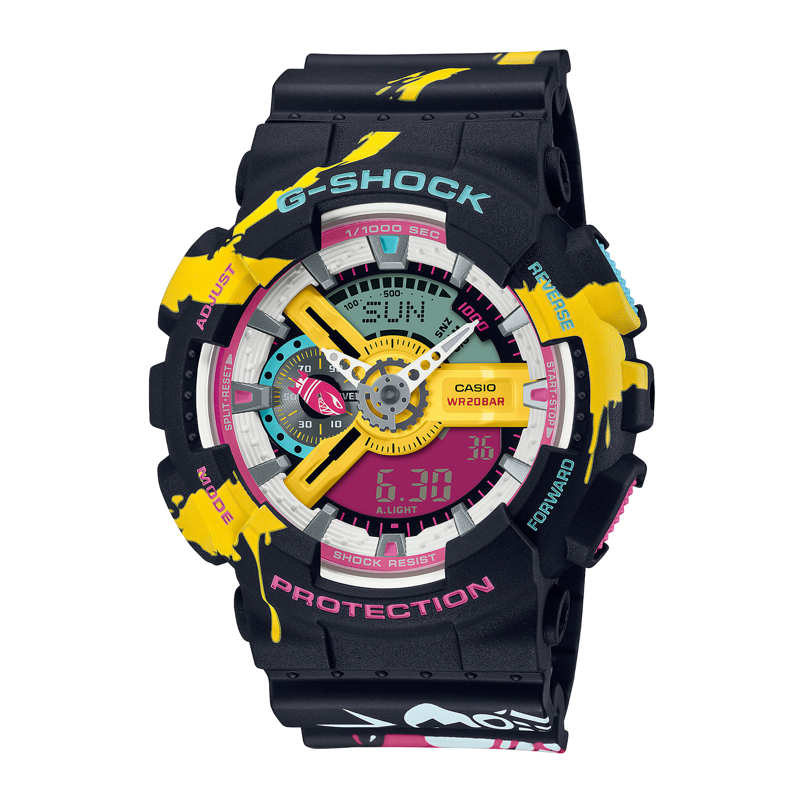 Reloj G-SHOCK GA-110LL-1ADR Resina Hombre Negro