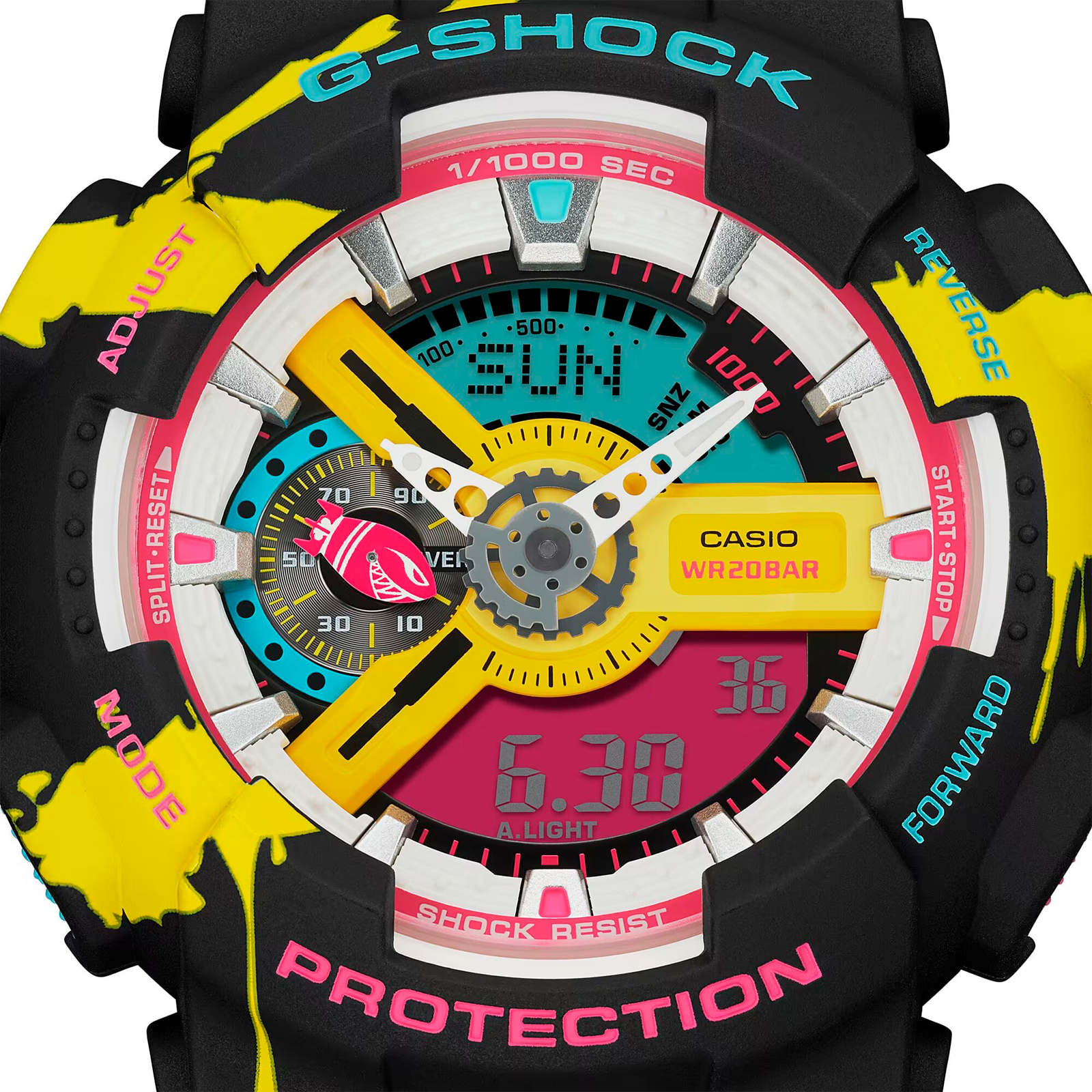 Reloj G-SHOCK GA-110LL-1ADR Resina Hombre Negro