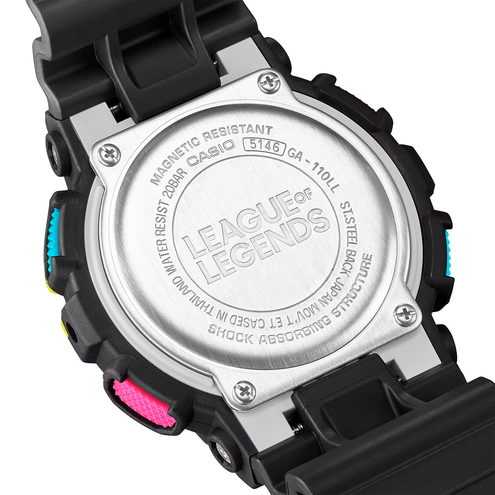 Reloj G-SHOCK GA-110LL-1ADR Resina Hombre Negro