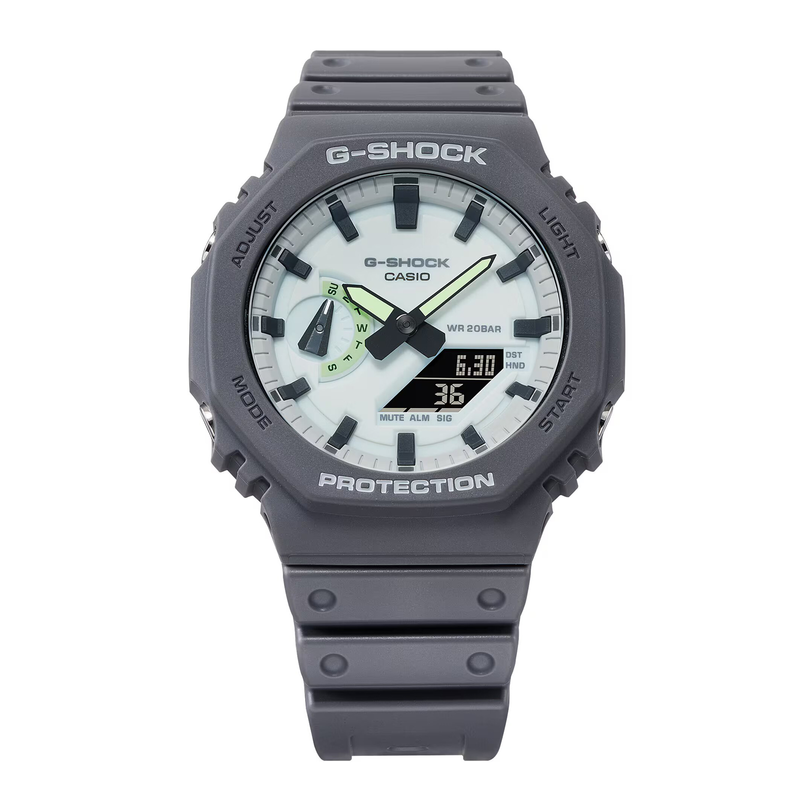 Reloj G-SHOCK GA-2100HD-8ADR Carbono/Acero Hombre Gris