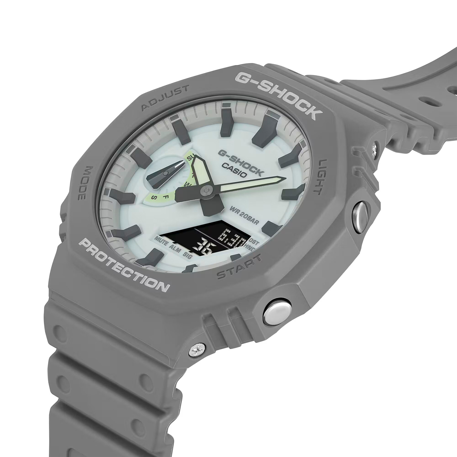 Reloj G-SHOCK GA-2100HD-8ADR Carbono/Acero Hombre Gris