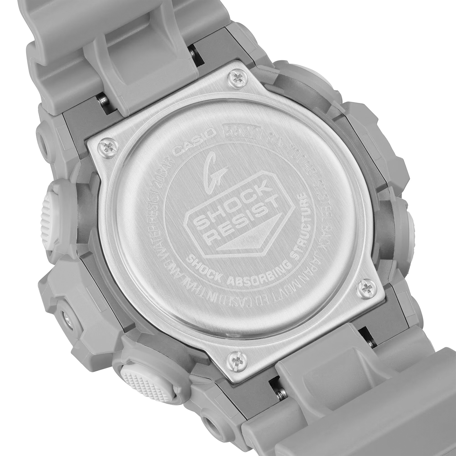 Reloj G-SHOCK GA-700HD-8ADR Resina Hombre Gris