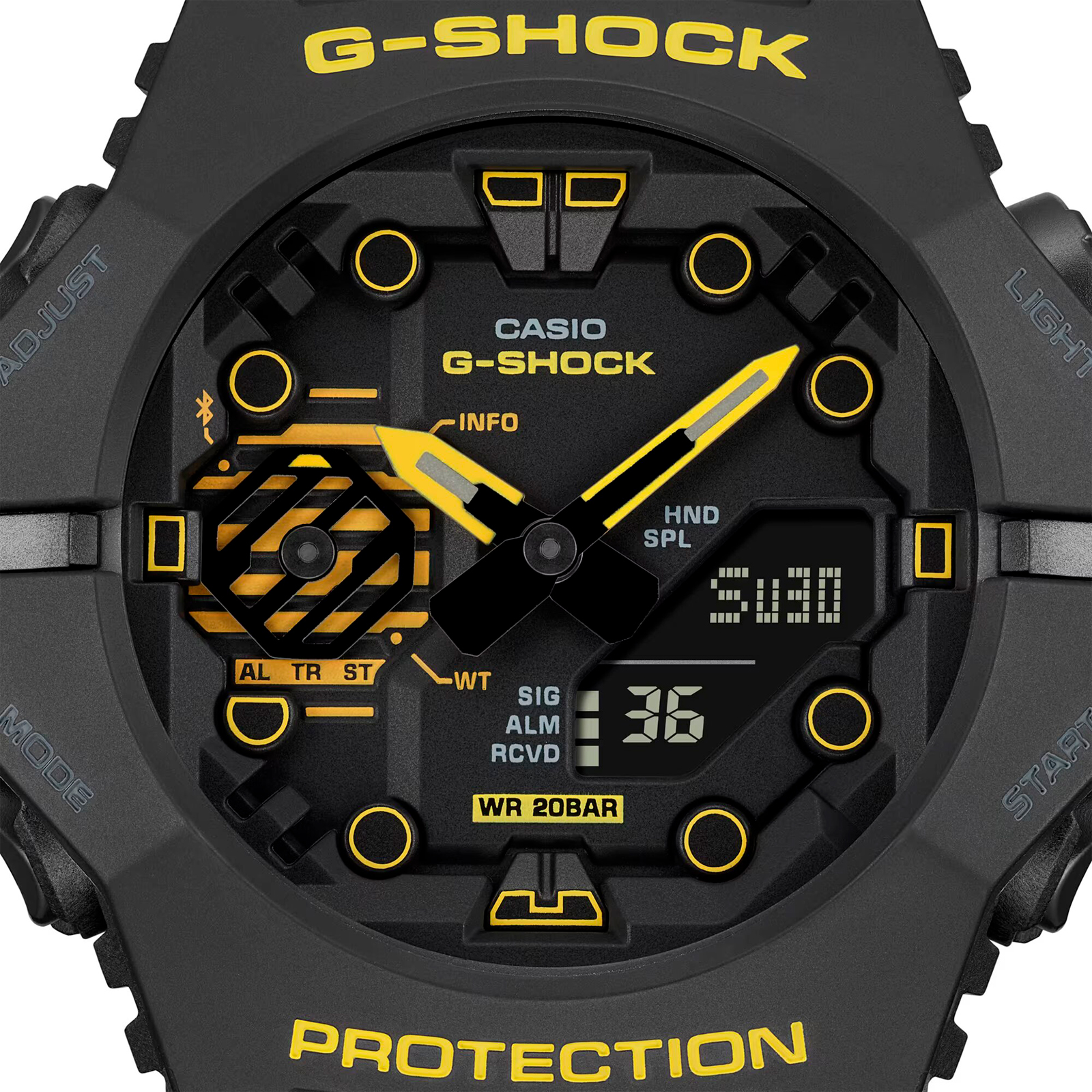 Reloj G-SHOCK GA-B001CY-1ADR Carbono/Resina Hombre Negro