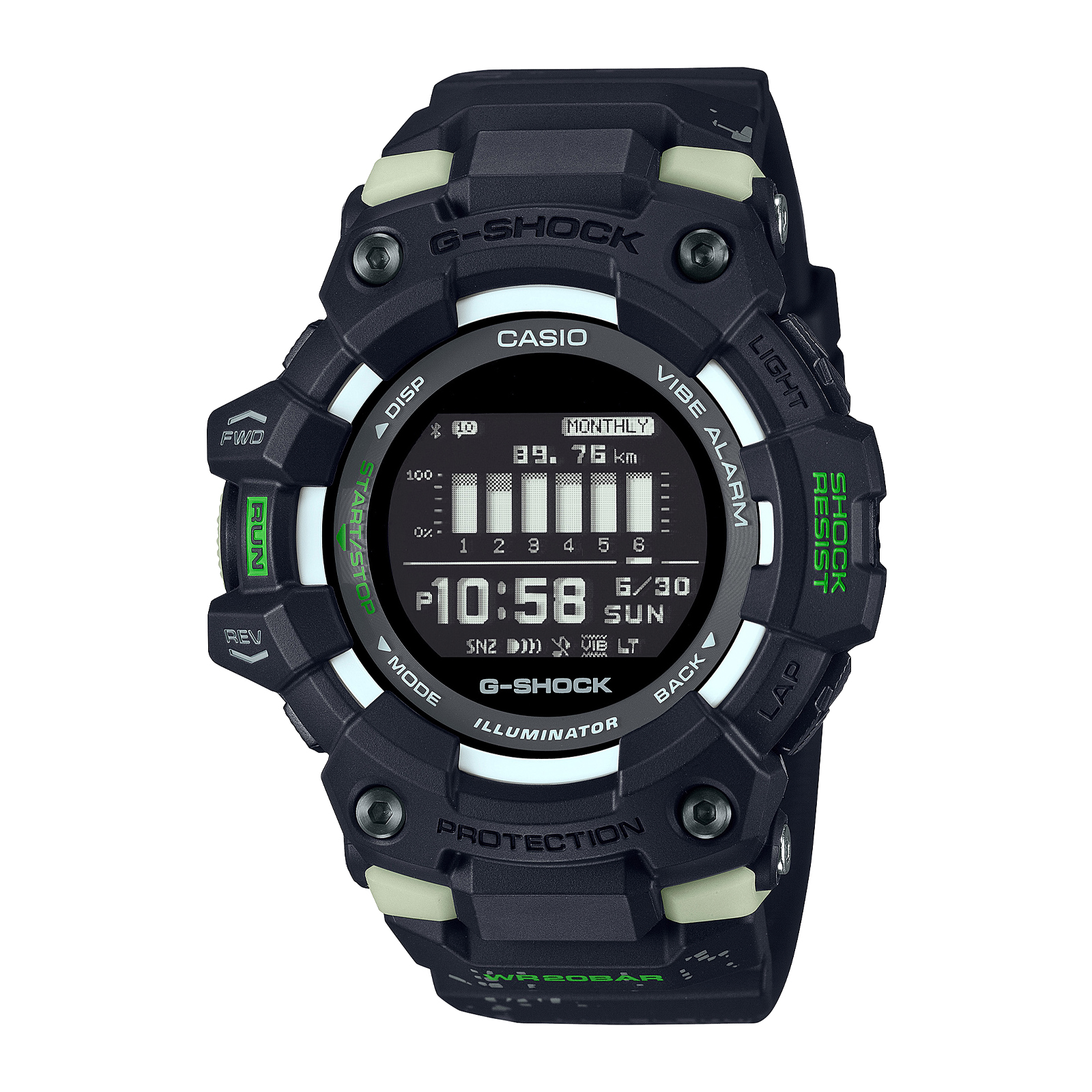 Reloj G-SHOCK GBD-100LM-1DR Resina Hombre Negro