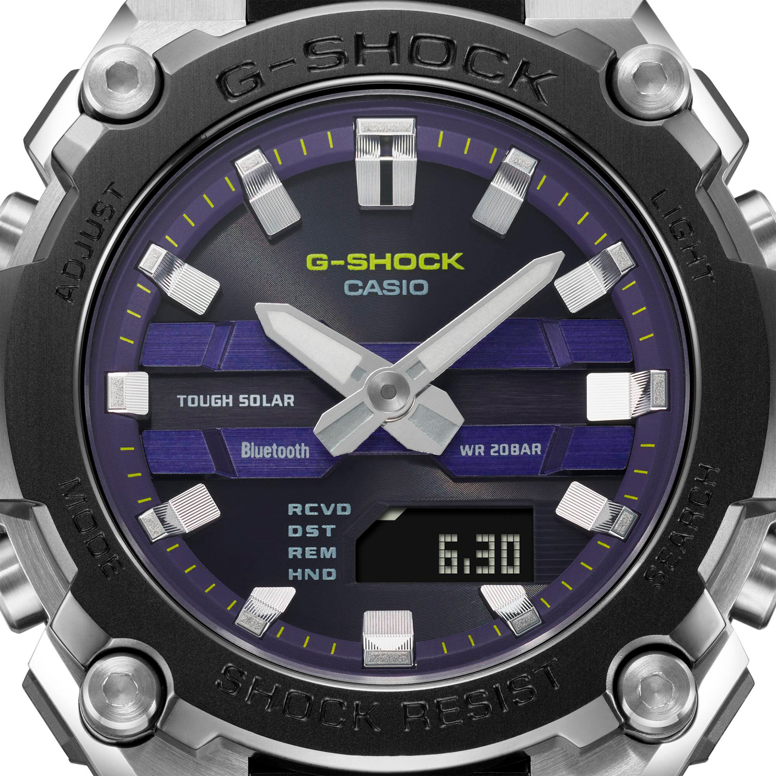 Reloj G-SHOCK GST-B600A-1A6DR Resina/Acero Hombre Plateado