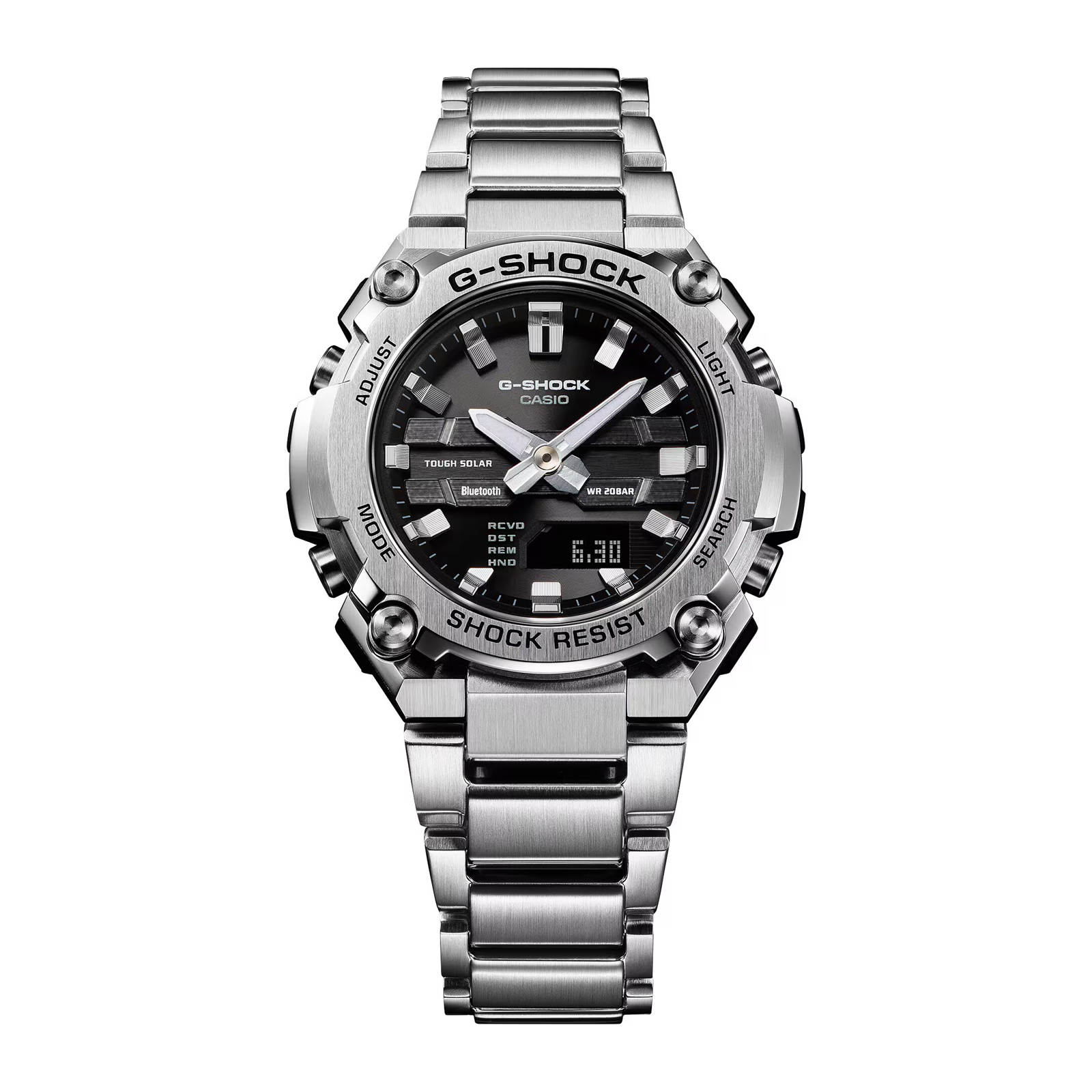 Reloj G-SHOCK GST-B600D-1ADR Resina/Acero Hombre Plateado