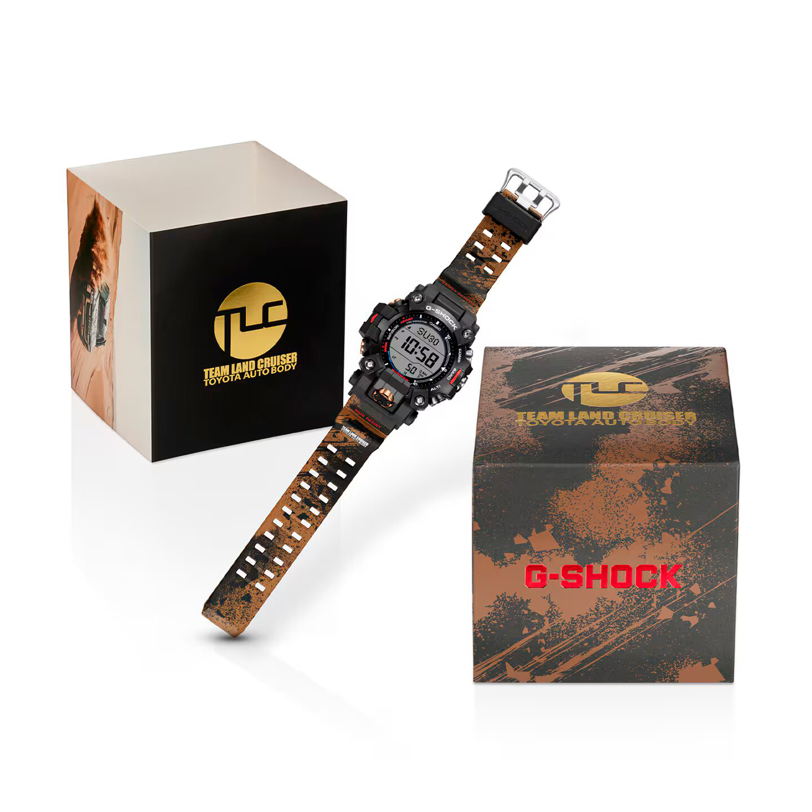 Reloj G-SHOCK GW-9500TLC-1DR Resina/Acero Hombre Negro