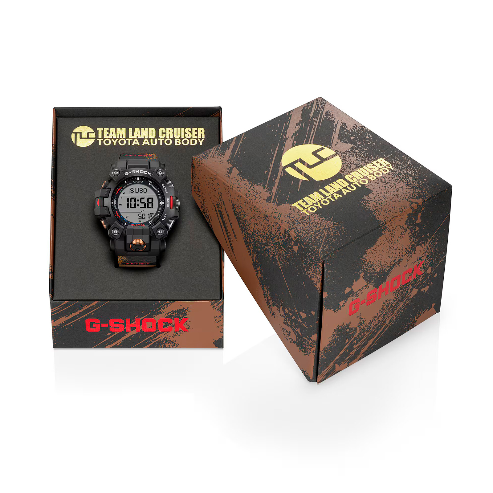 Reloj G-SHOCK GW-9500TLC-1DR Resina/Acero Hombre Negro