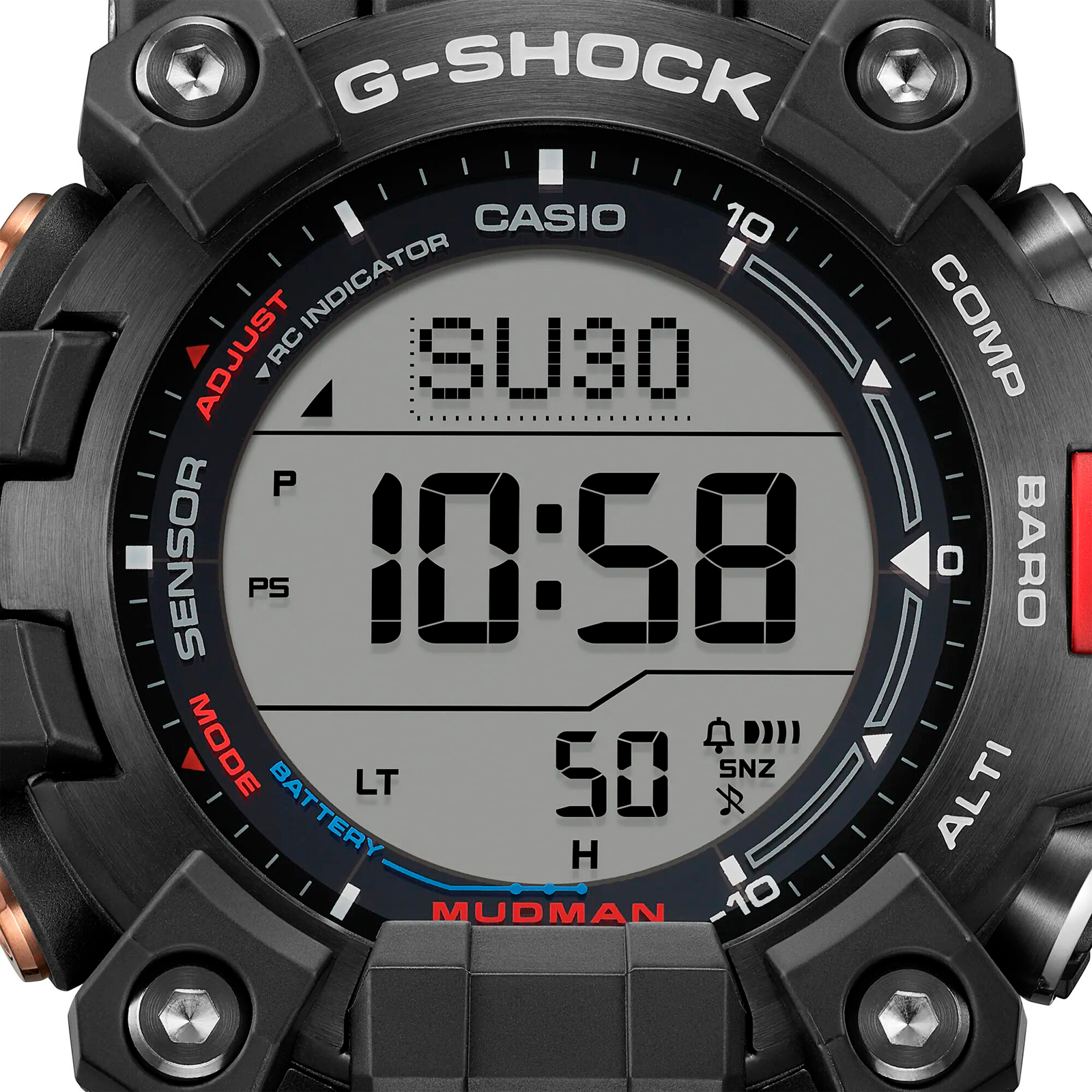 Reloj G-SHOCK GW-9500TLC-1DR Resina/Acero Hombre Negro