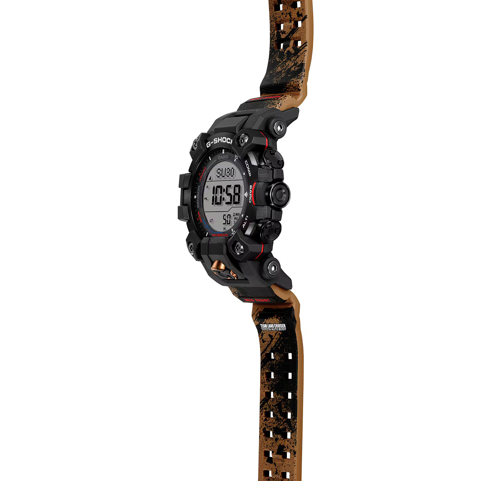 Reloj G-SHOCK GW-9500TLC-1DR Resina/Acero Hombre Negro