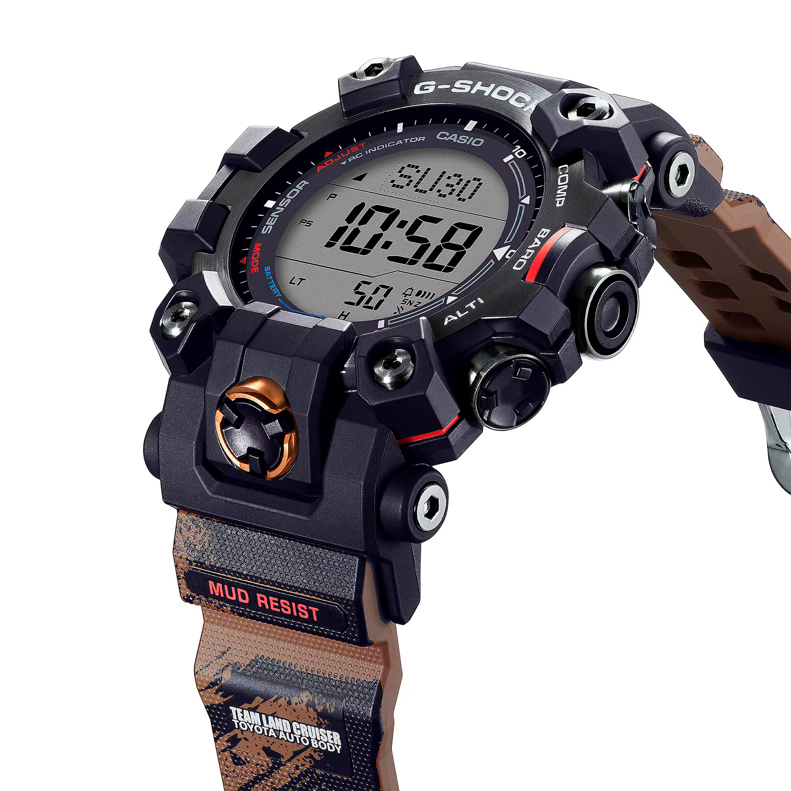 Reloj G-SHOCK GW-9500TLC-1DR Resina/Acero Hombre Negro