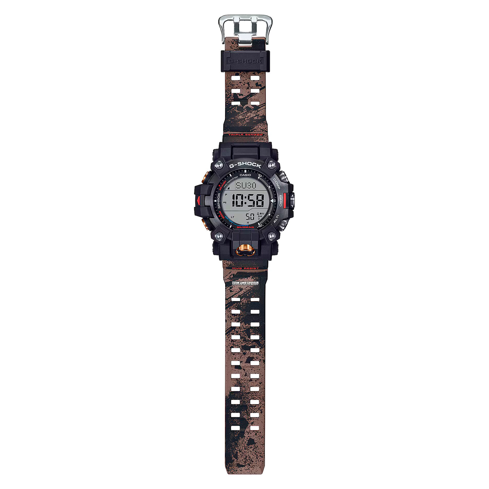 Reloj G-SHOCK GW-9500TLC-1DR Resina/Acero Hombre Negro