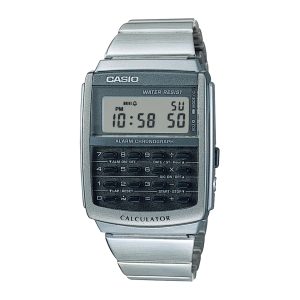 Reloj CASIO CA-506-1DF Resina Juvenil Plateado