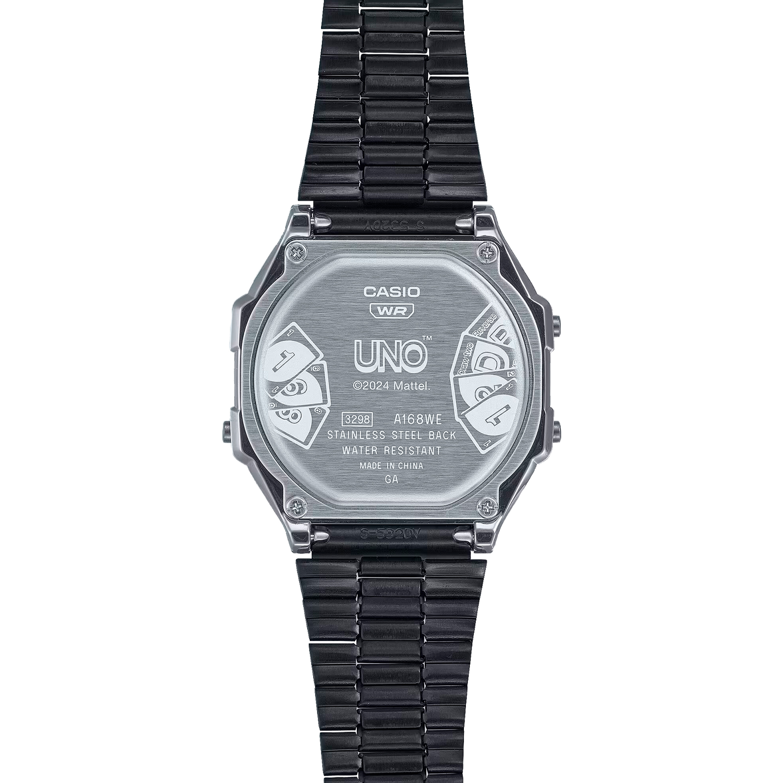 Reloj CASIO A168WEUC-1ADR Resina/Cromado Unisex Gris