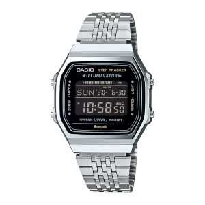 Reloj CASIO ABL-100WE-1BDF Resina/Cromado Juvenil Plateado