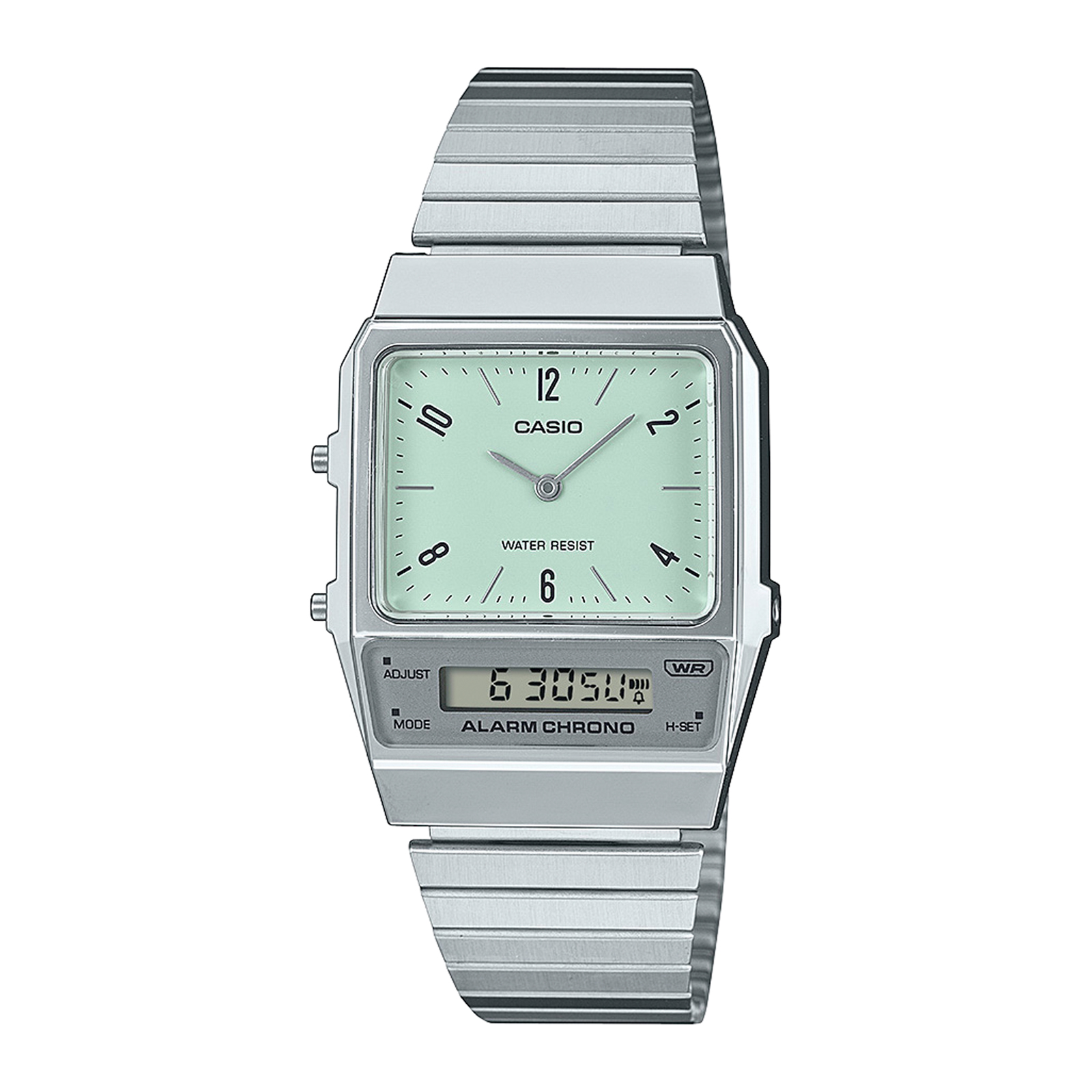 Reloj CASIO AQ-800E-3ADF Resina/Cromado Juvenil Plateado