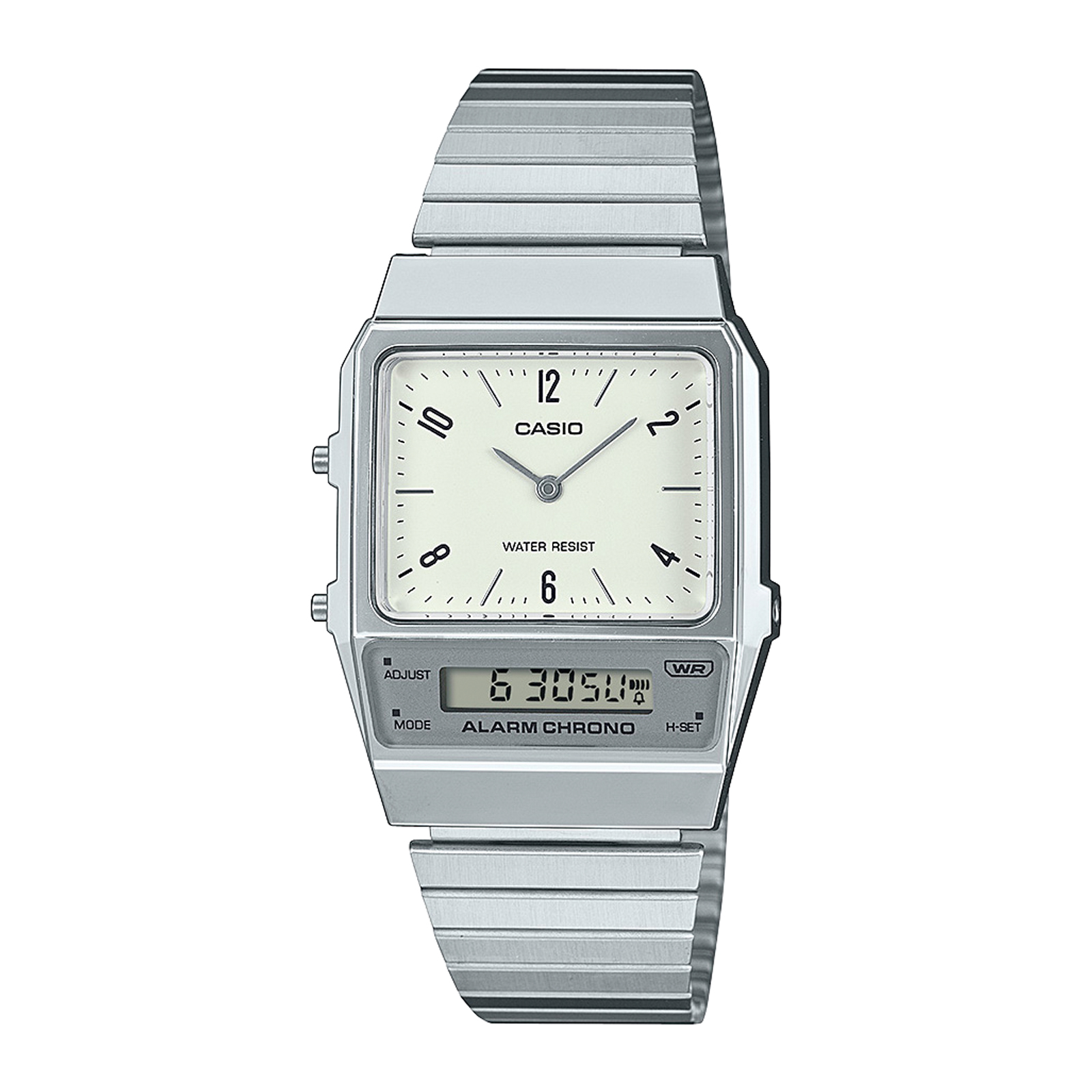 Reloj CASIO AQ-800E-7A2DF Resina/Cromado Juvenil Plateado