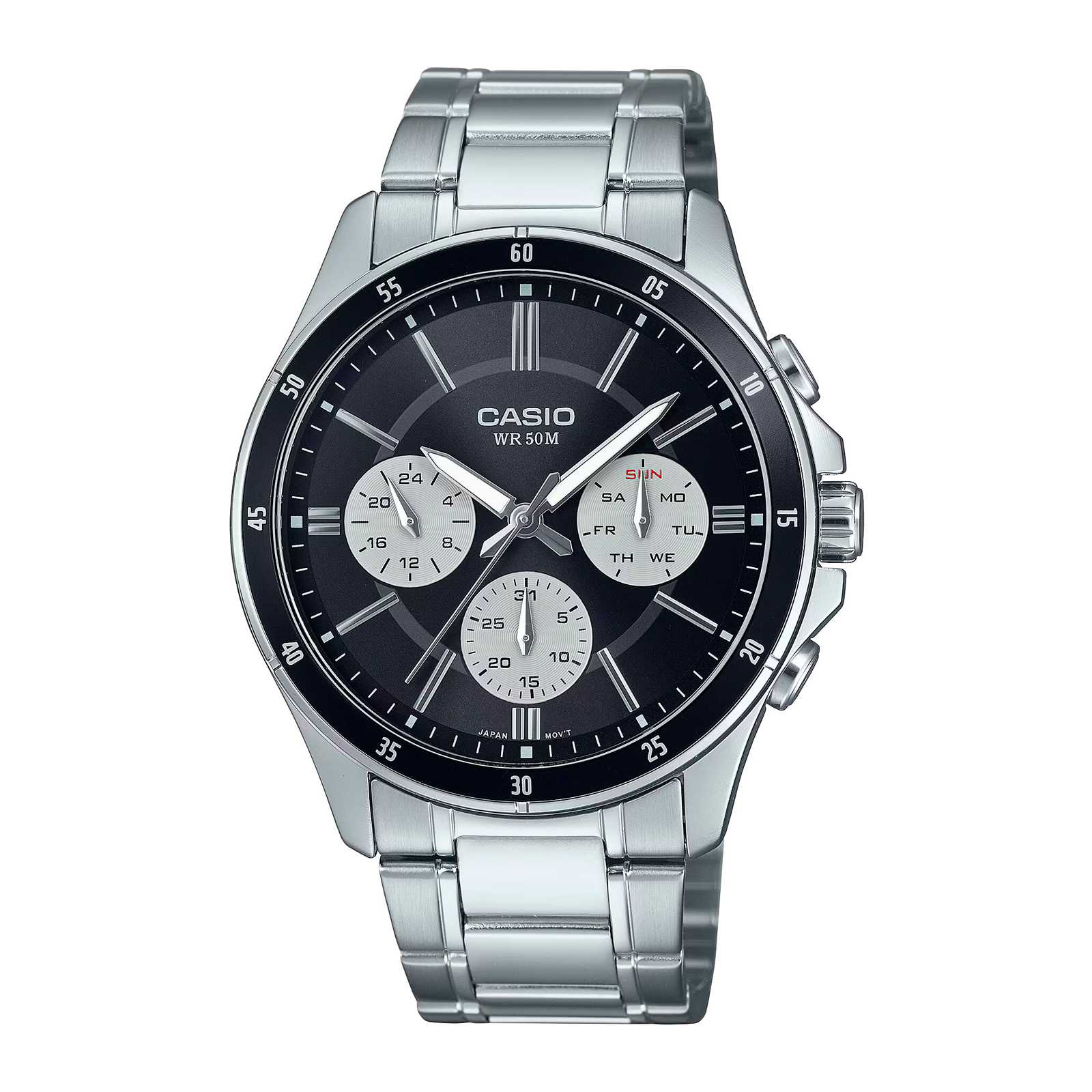 Reloj CASIO MTP-1374D-1A3VDF Acero Hombre Plateado