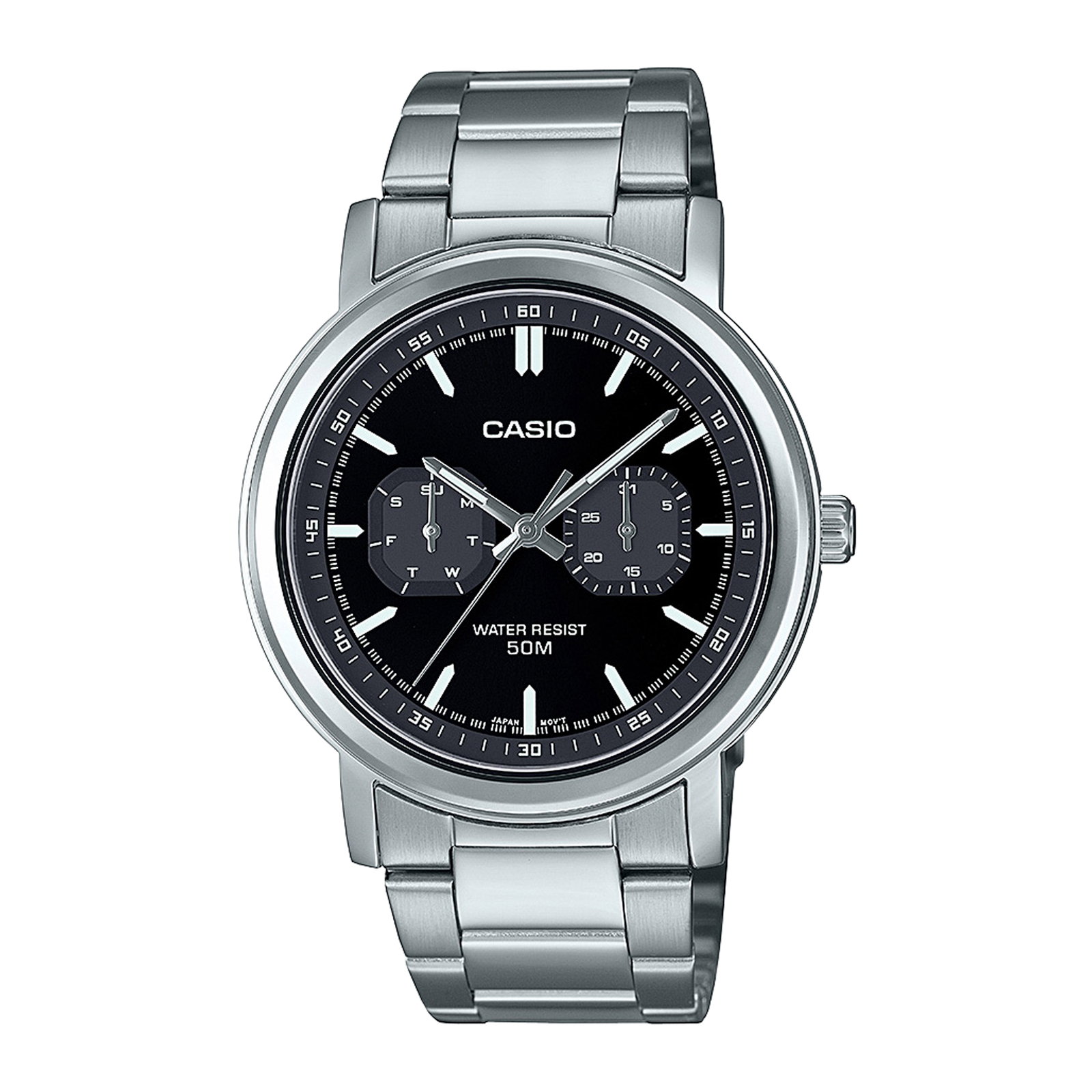 Reloj CASIO MTP-E335D-1EVDF Acero Hombre Plateado