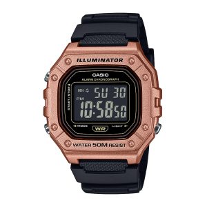 Reloj CASIO W-218HM-5BVDF Resina Hombre Oro Rosa