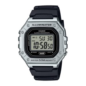 Reloj CASIO W-218HM-7AVDF Resina Hombre Plateado