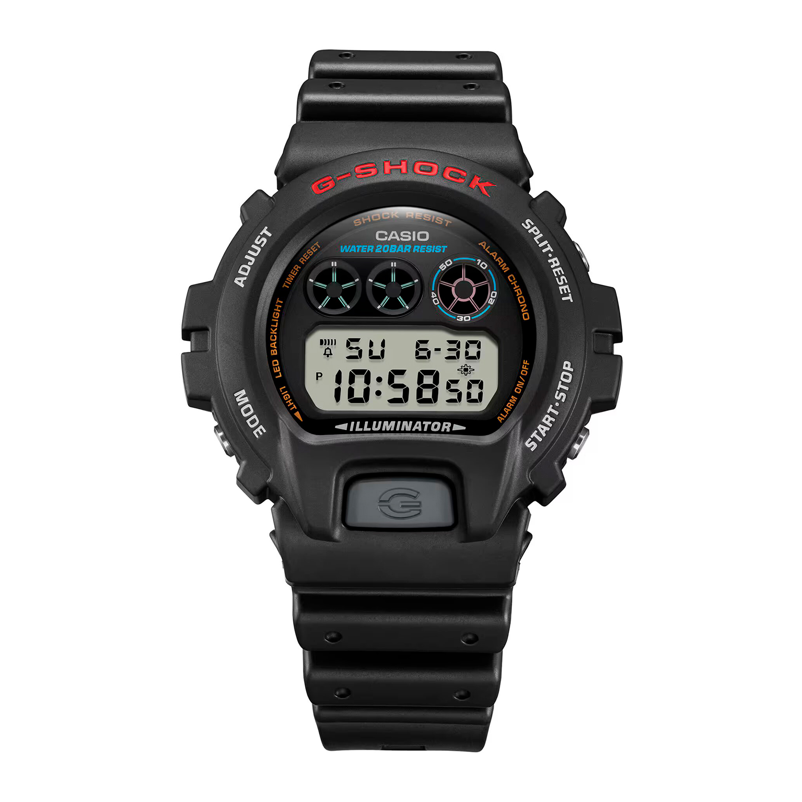 Reloj G-SHOCK DW-6900U-1DR Resina Hombre Negro