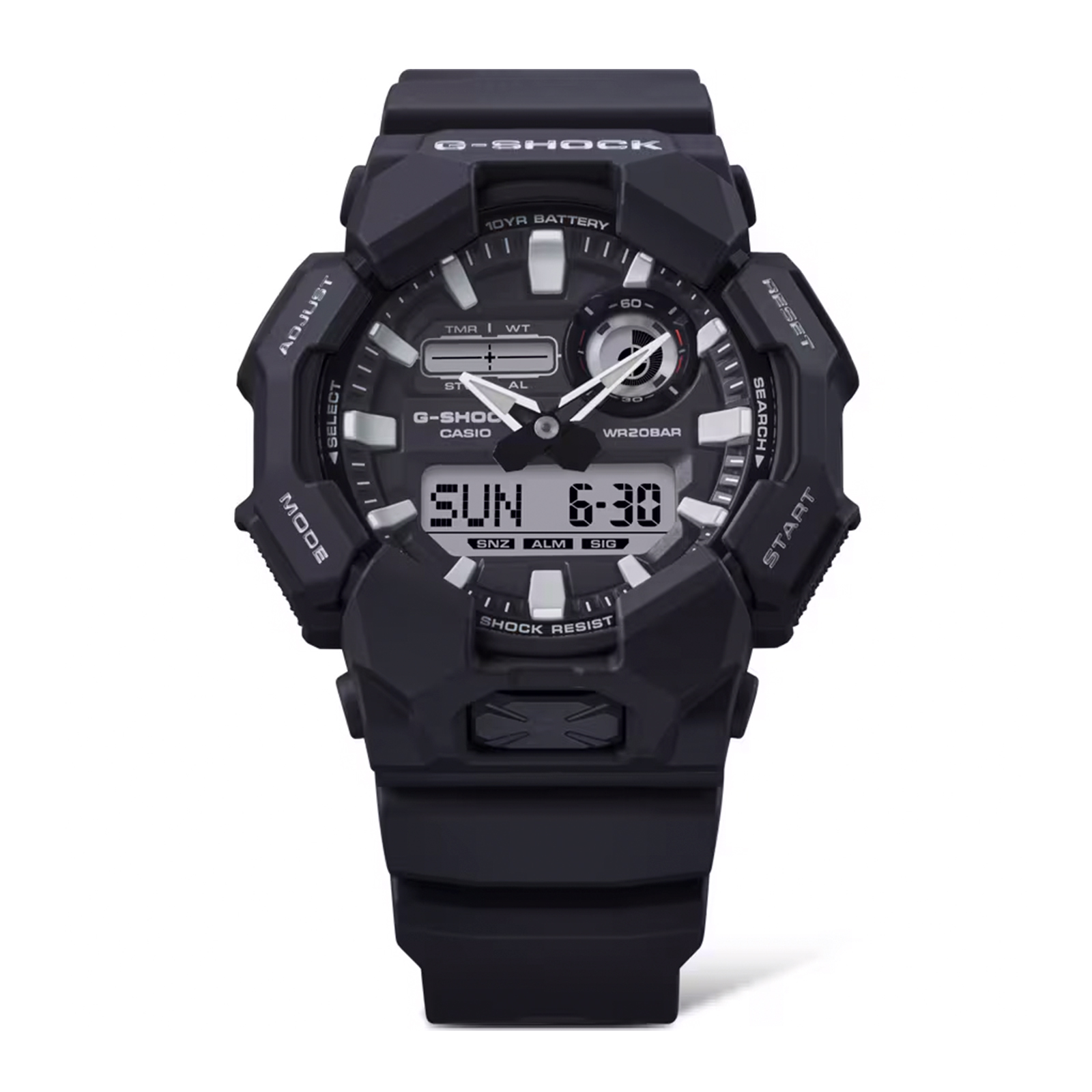 Reloj G-SHOCK GA-010-1ADR Carbono/Resina Hombre Negro