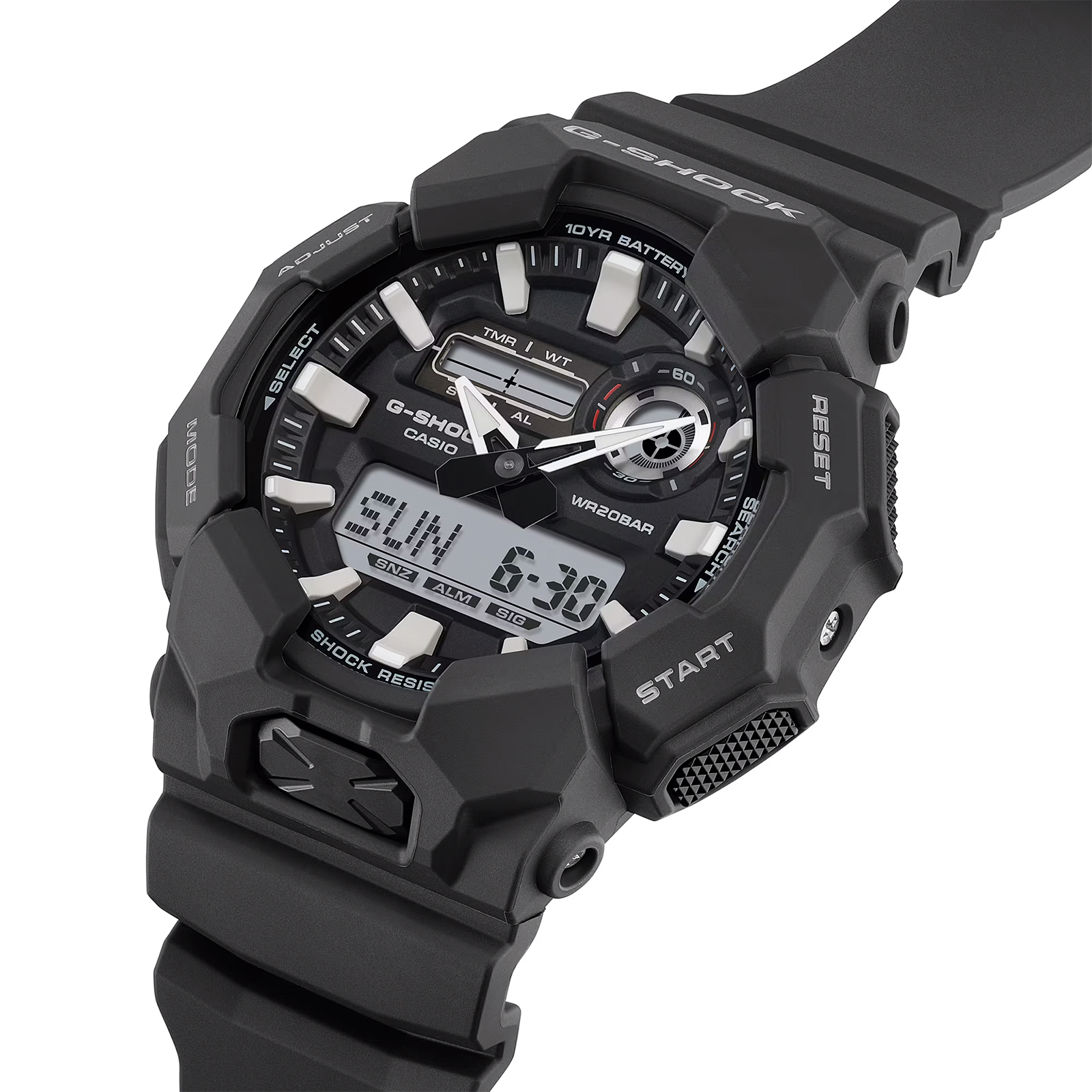 Reloj G-SHOCK GA-010-1ADR Carbono/Resina Hombre Negro