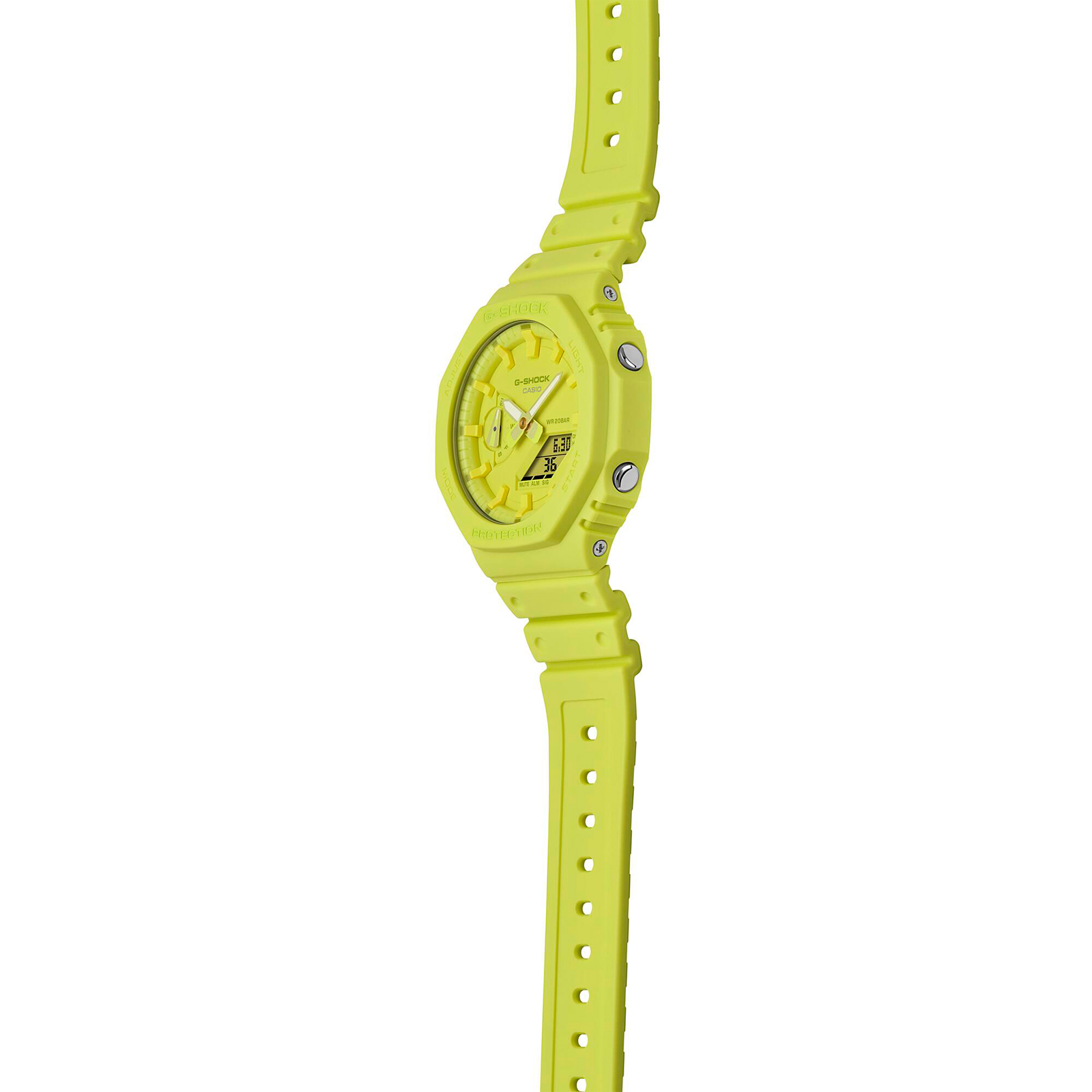 Reloj G-SHOCK GA-2100-9A9DR Carbono/Resina Hombre Amarillo