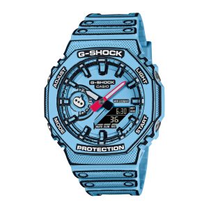 Reloj G-SHOCK GA-2100MNG-2ADR Resina Hombre Azul