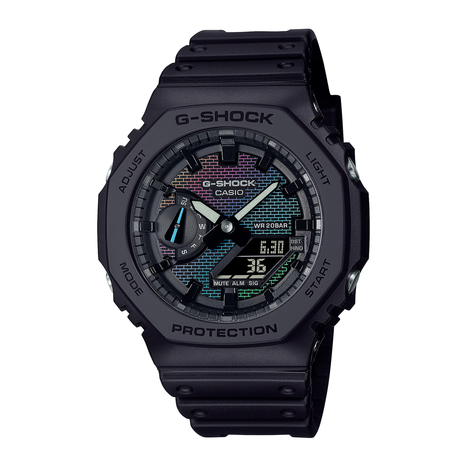 Reloj G-SHOCK GA-2100RW-1ADR Resina Hombre Negro