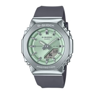 Reloj G-SHOCK GM-S2110-3ADR Resina/Acero Mujer Plateado