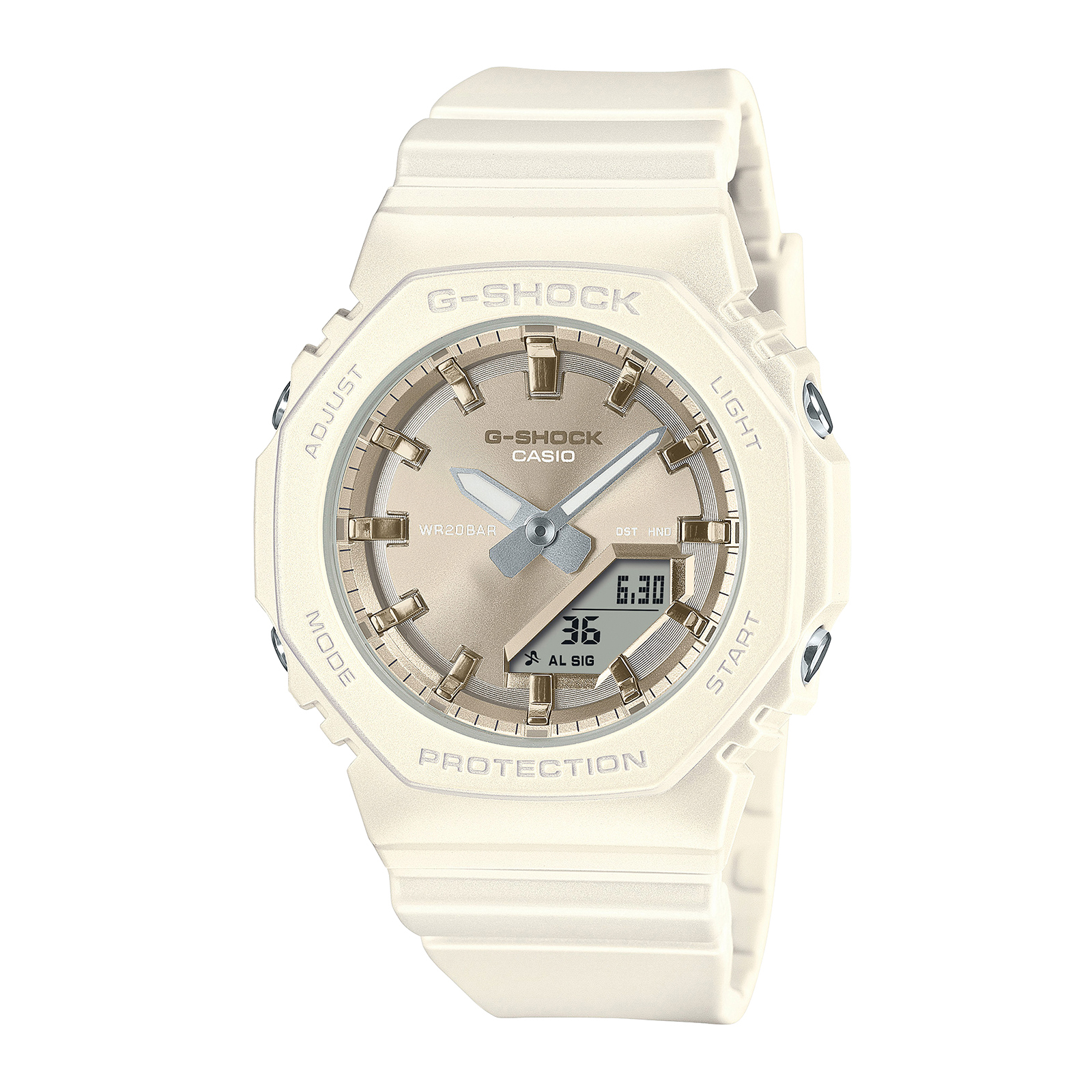 Reloj G-SHOCK GMA-P2100ST-7ADR Resina Mujer Blanco