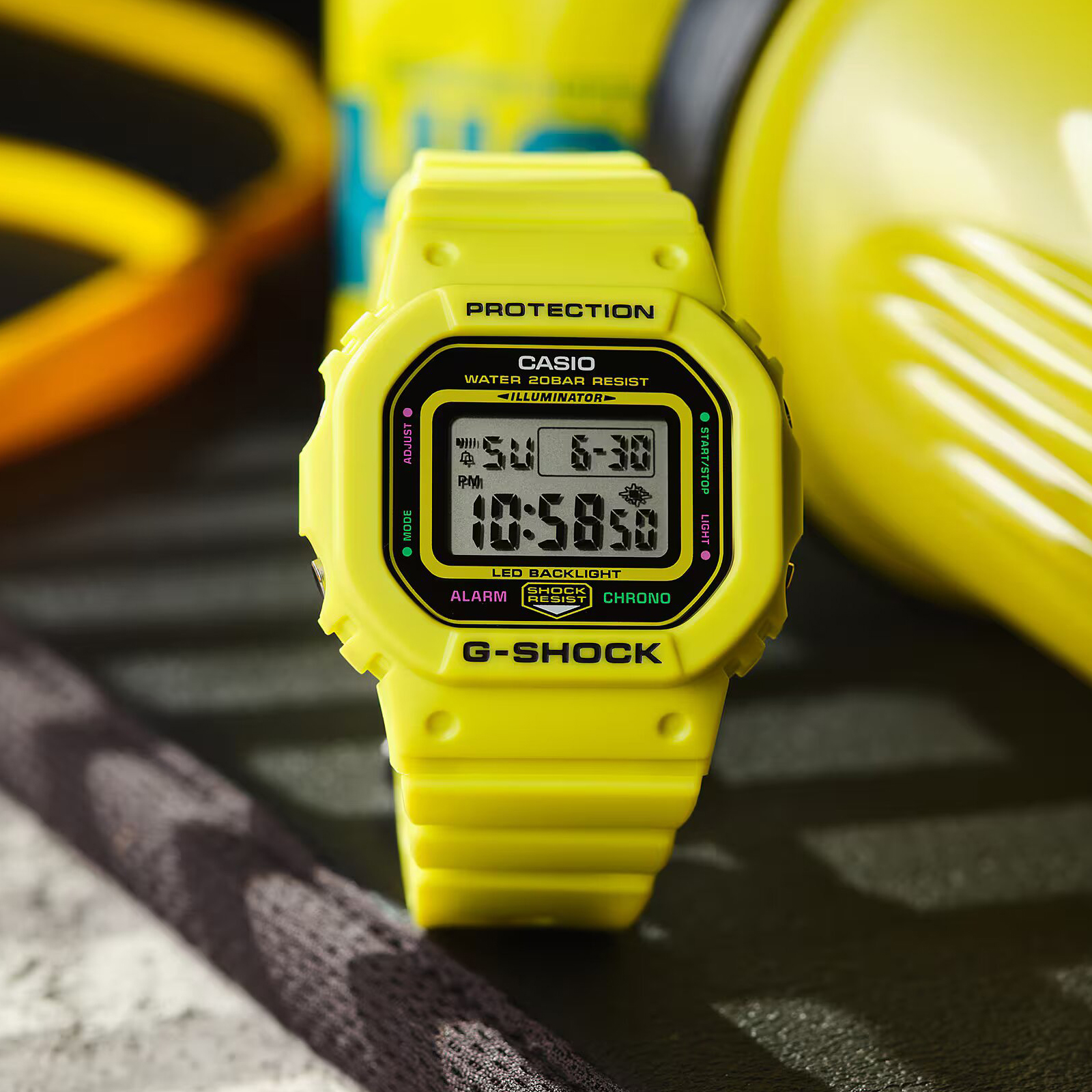 Reloj G-SHOCK GMD-S5600EP-9DR Resina Mujer Amarillo